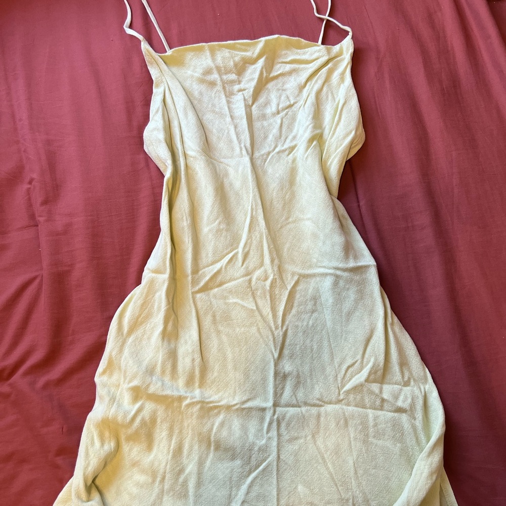 Princess Polly Lime Green Mini dress